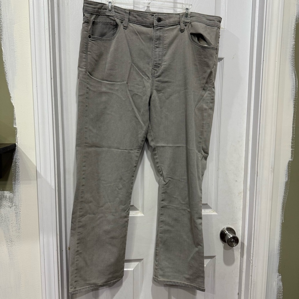 Banana Republic Slim Straight Gray Jeans
